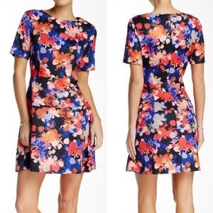 Cece Radiant Garden floral print mini dress size 4